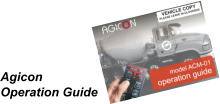 Agicon Operation Guide